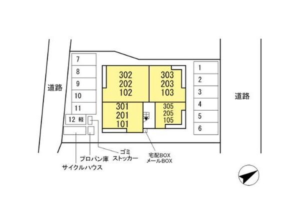 D-room沖野上（D)の物件外観写真